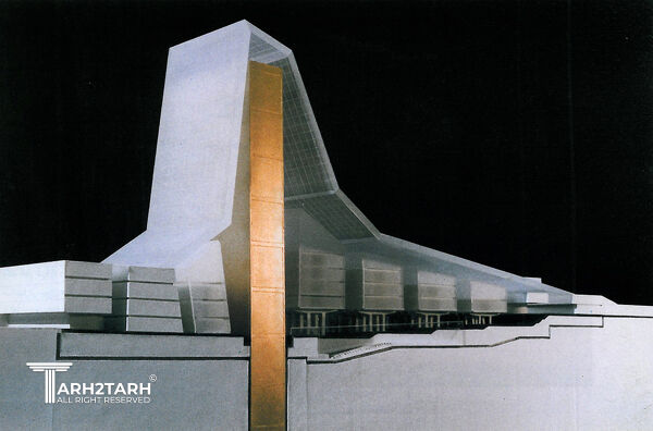 کتابخانه ملی ایران طرح هادی میرمیران