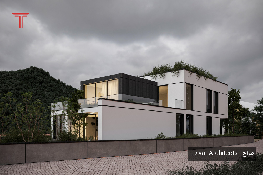 طراحی ویلا مدرن در مسابقات طرح تو طرح