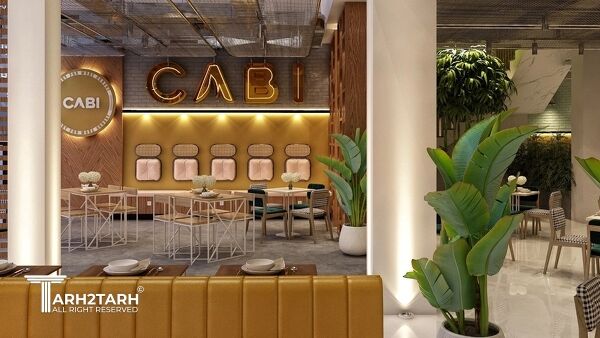 طراحی داخلی کافه