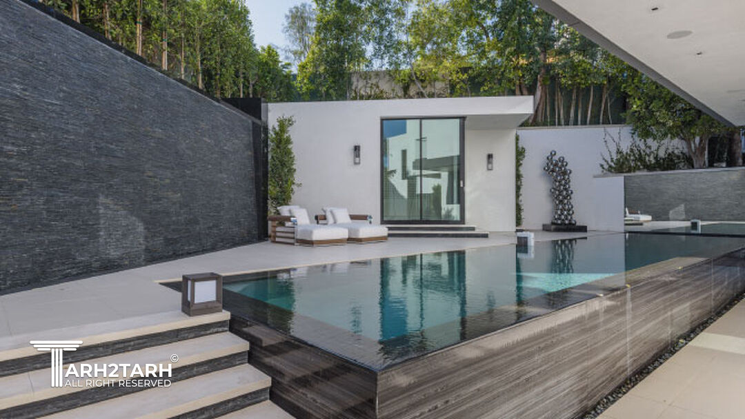 طراحی استخر در ویلا