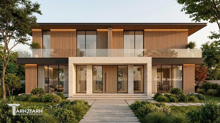 جدیدترین نمای ویلا