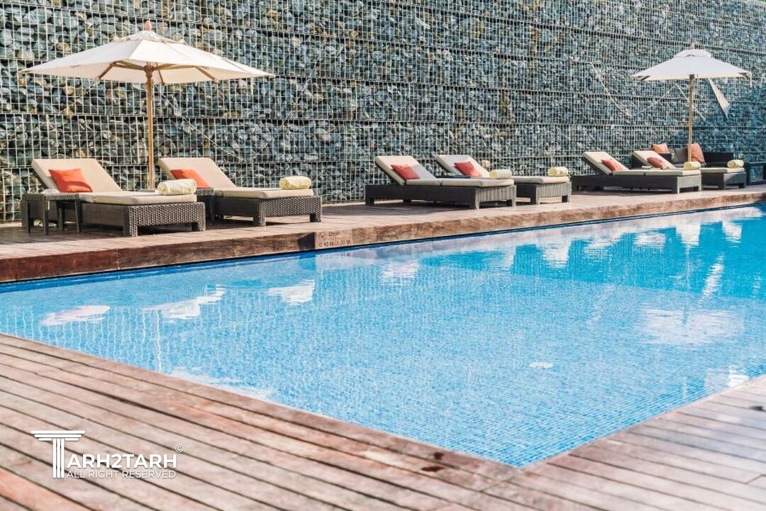 طراحی استخر چوبی