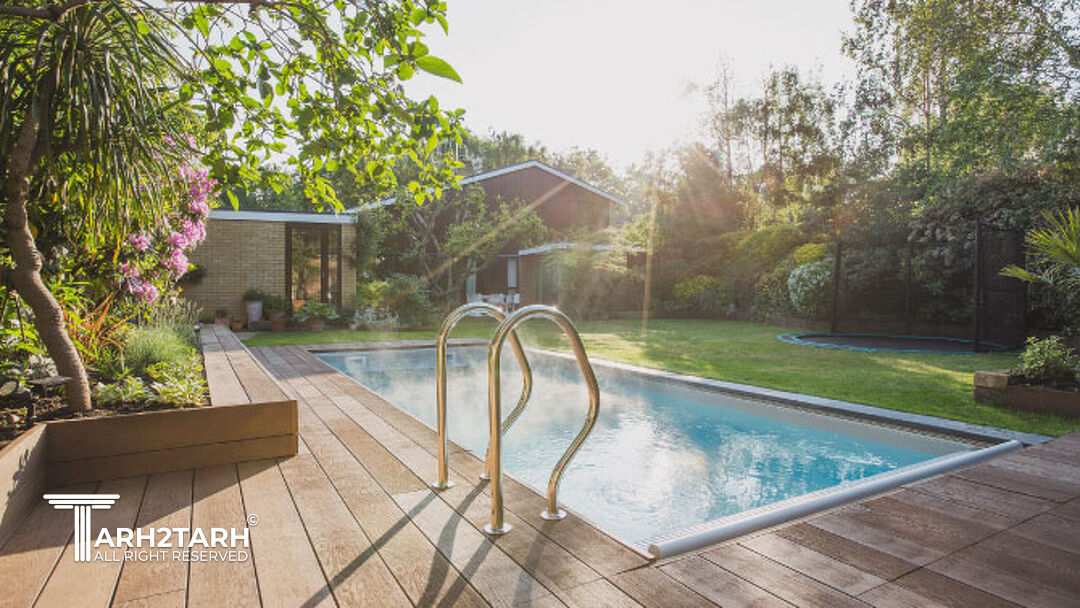 استخر روباز در ویلا