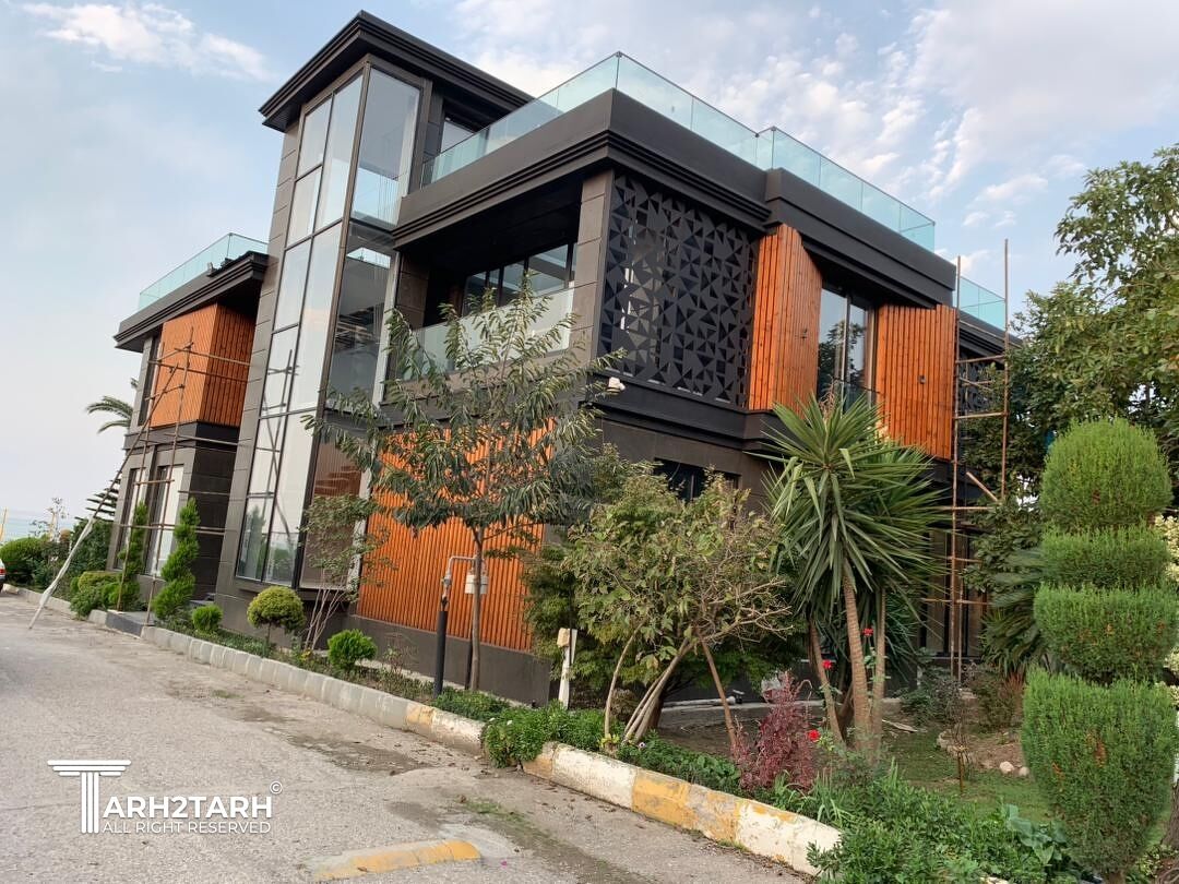 مسابقه طراحی ویلا مدرن هیربد در نور در طرح تو طرح