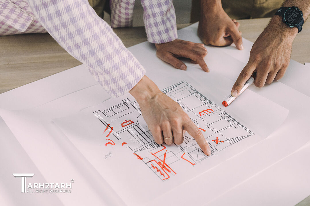 اعمال تغییرات مورد نظر کارفرما