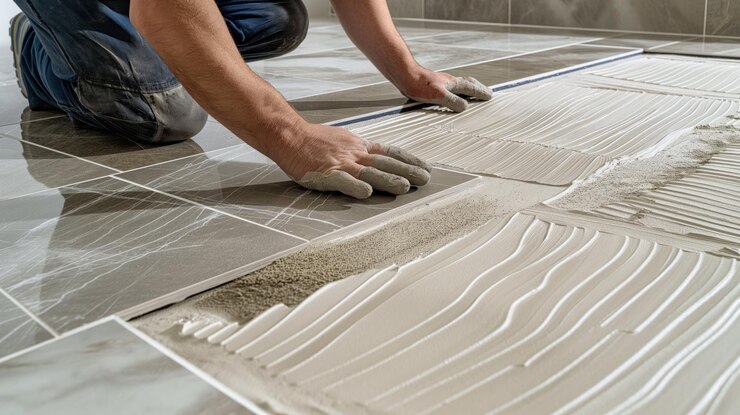 اجرای کاشی کاری