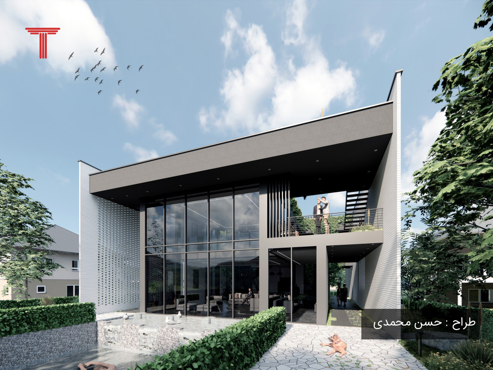 طراحی ویلا مدرن در طرح تو طرح