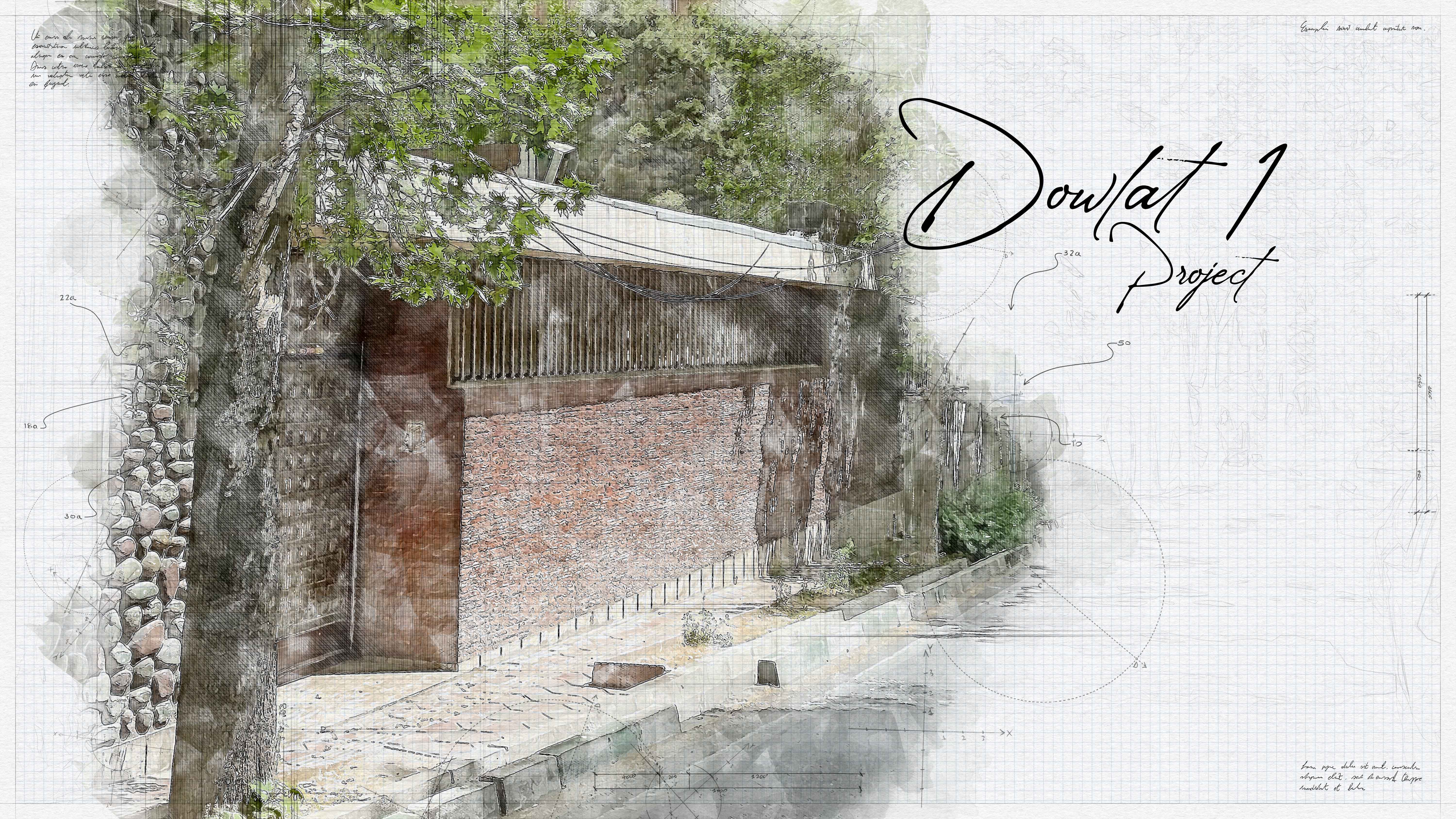 طراحی پلان ساختمان مسکونی دولت-1