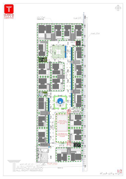 سایت پلان شهرک اُلند