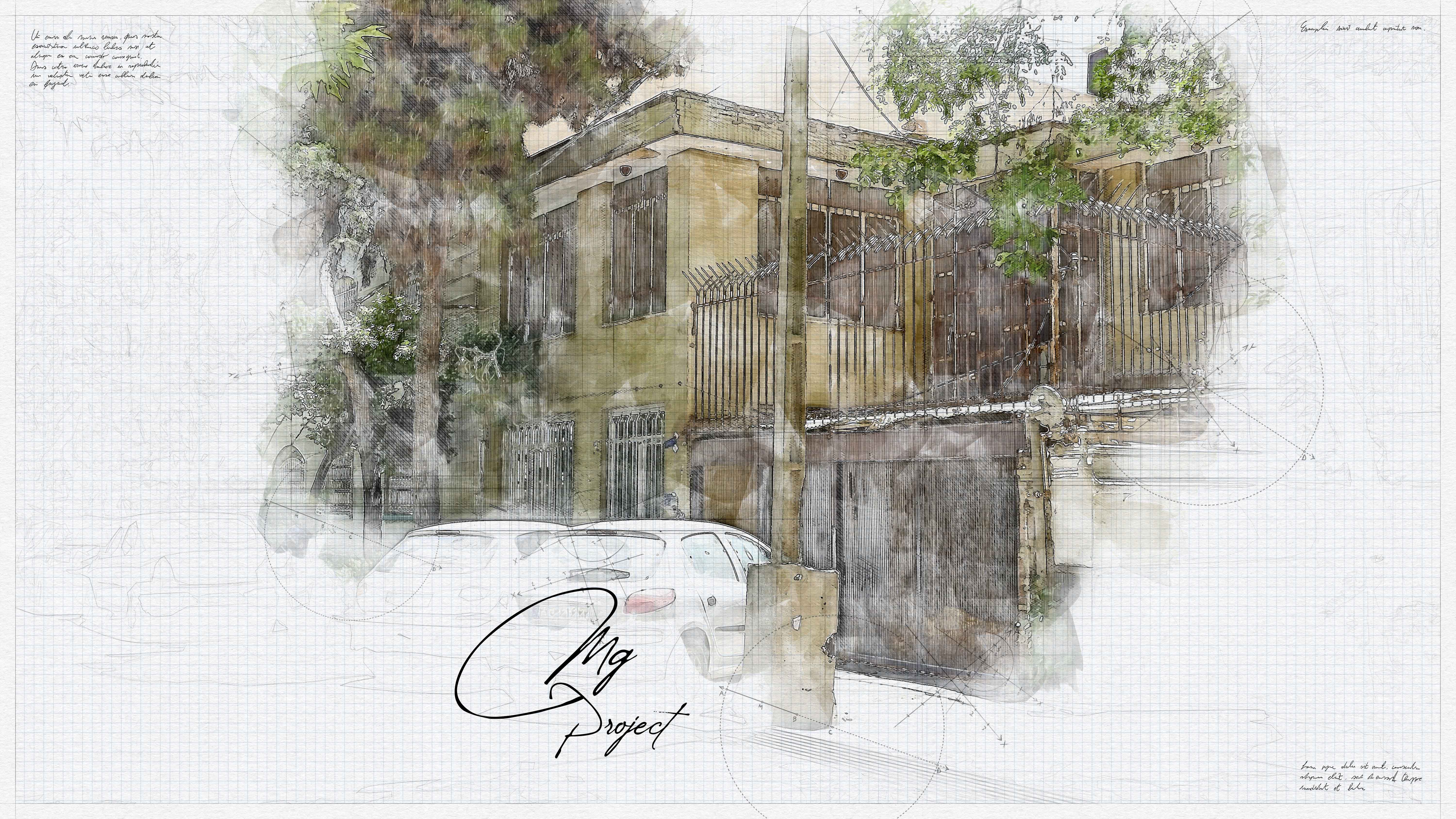 طراحی ساختمان مسکونی MG