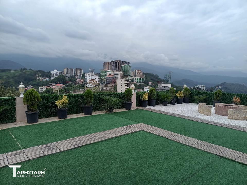 تصویر از بام همسایه 4 طبقه شرقی
