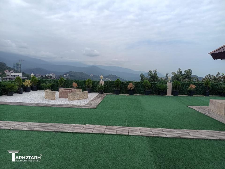 تصویر از بام همسایه 4 طبقه شرقی