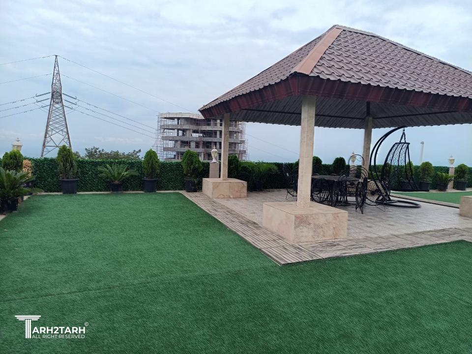 تصویر از بام همسایه 4 طبقه شرقی