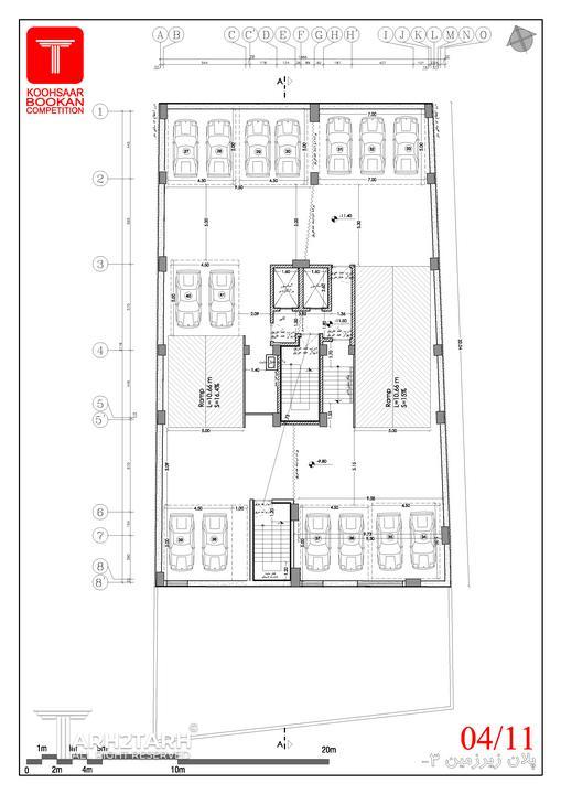 پلان زیرزمین 3-