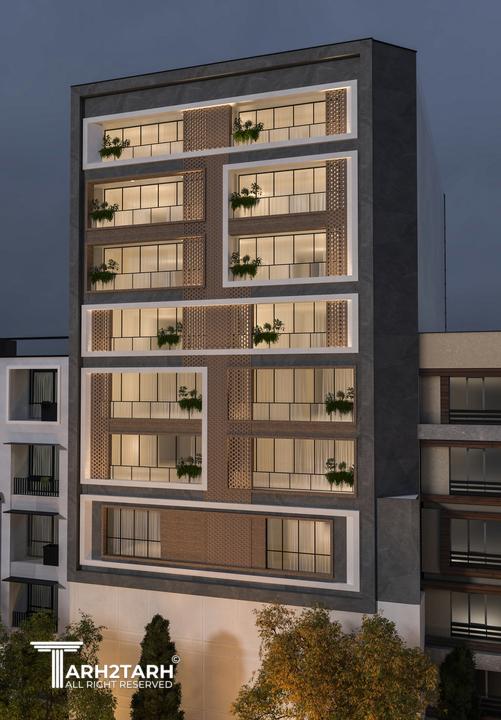 طرح نمای جنوبی