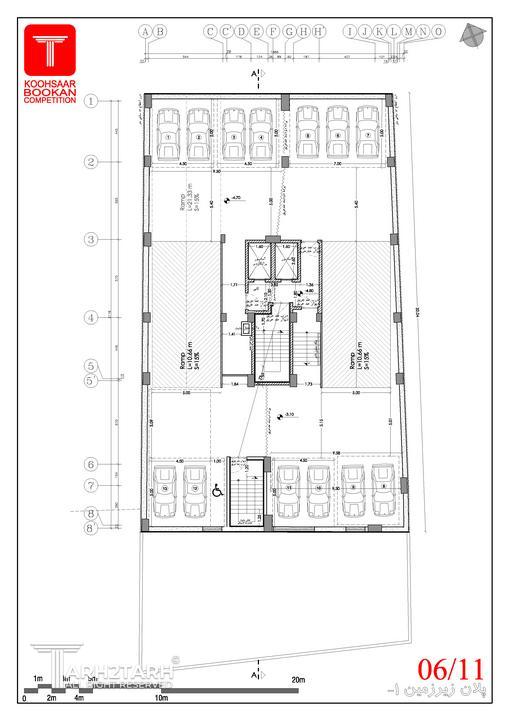پلان زیرزمین 1-