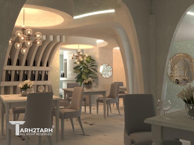 معماری داخلی رستوران - کافه