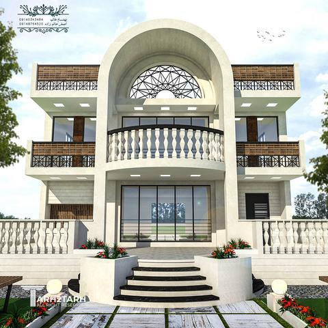 طراحی ویلای کندلج