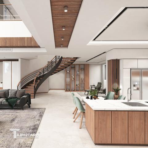 طراحی داخلی پروژه آقای شیری