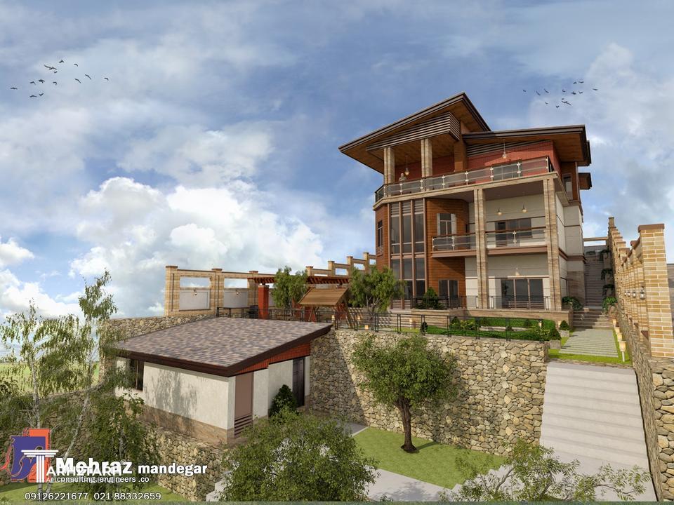 پروژه ویلای شهرک انا-رودهن