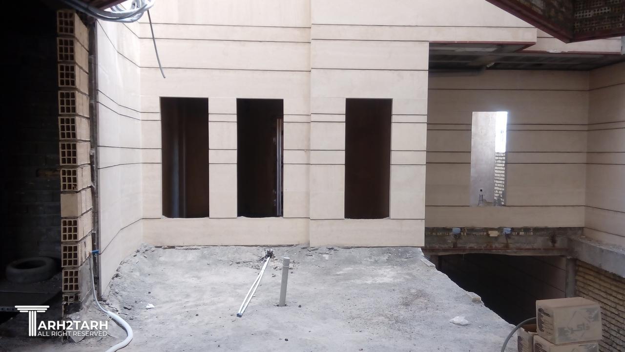 طراحی ساختمان مسکونی 5 طبقه 24 واحدی