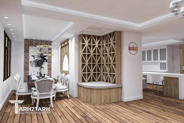 طراحی داخلی واحد مسکونی دکتر لامعی