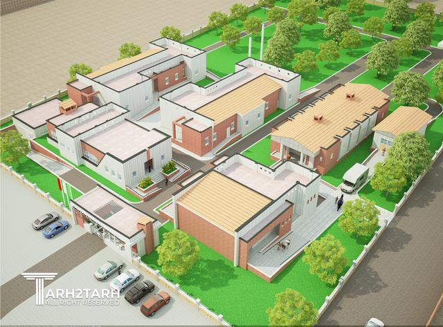 ساختمان مرکز ملی تشخیص بیماری های اسب   