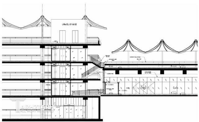 پارکینگ ایستگاه راه‌آهن HHR