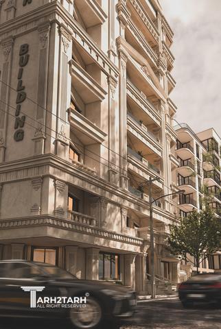 طراحی نما پروژه مسکونی امیرکبیر