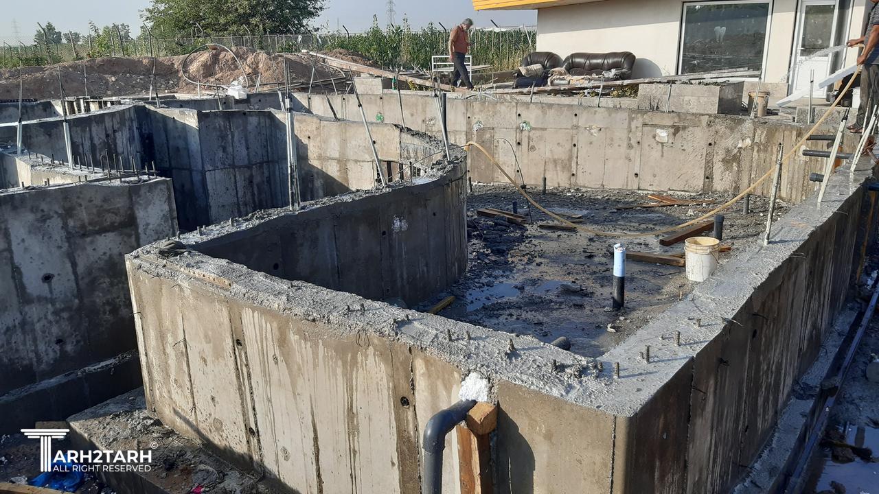 در حال اجرای استخر