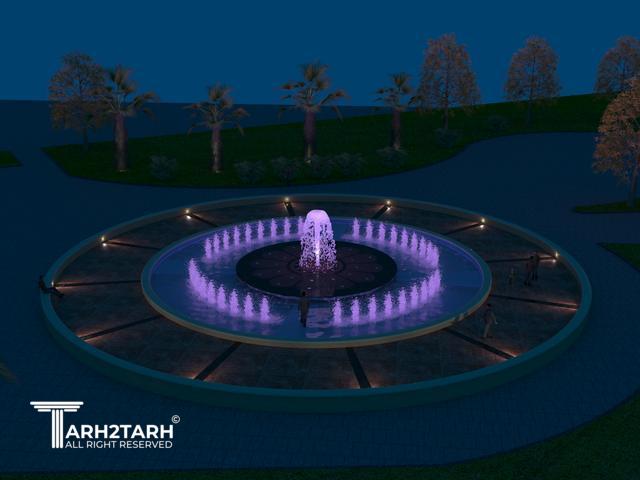 طراحی آبنمای سطح خشک