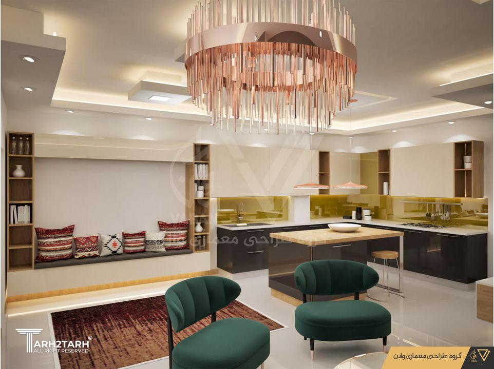 طراحی پروژه ویلا باغ روستایی 