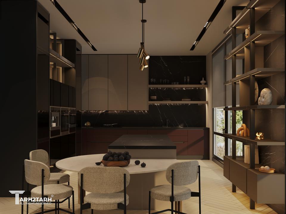 پروژه آشپزخانه بلوط