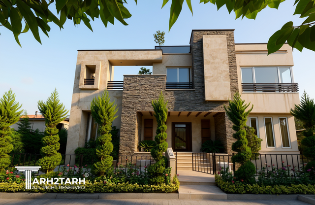 ویلای در خیابان خورشید شرقی در دهکده ساحلی بندرانزلی