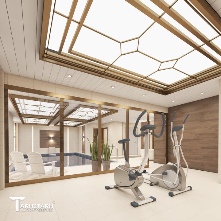 طراحی اتاق ورزش