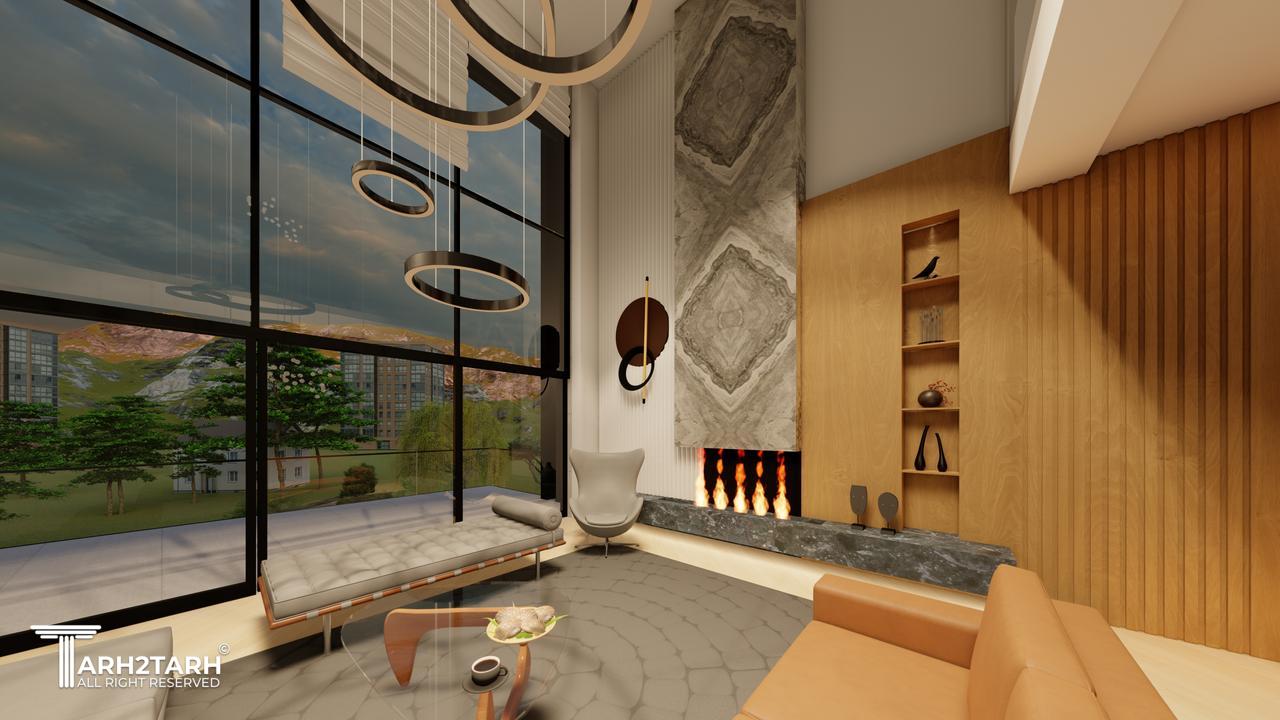 طراحی داخلی ویلا