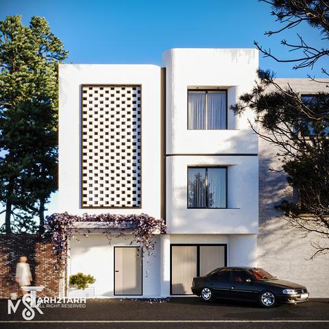 طراحی نما مجتمع مسکونی