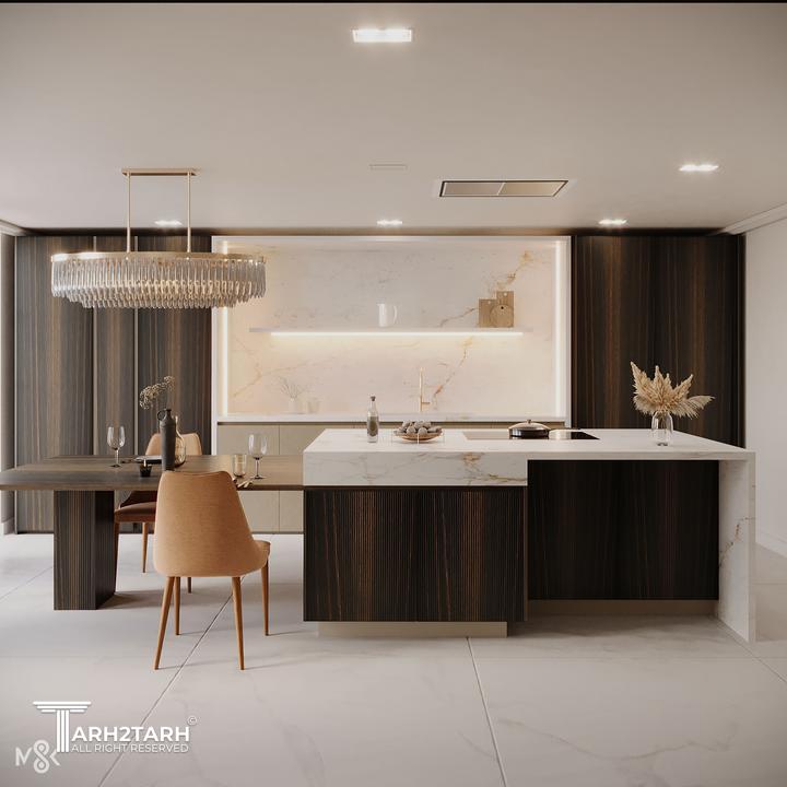 طرایح داخلی - طراحی مدرن آشپزخانه