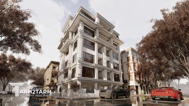 طراحی نما نئوکلاسیک