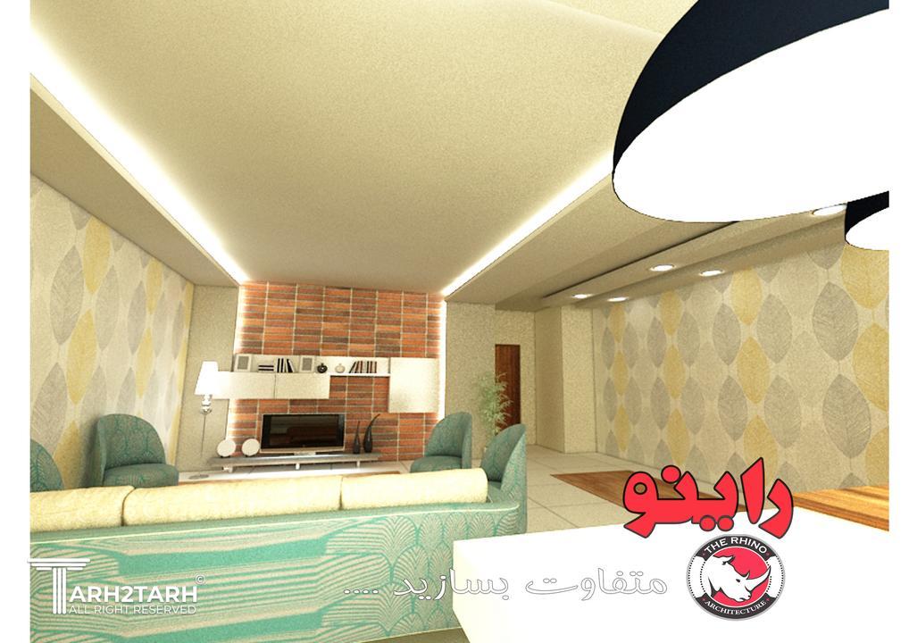 طراحی داخلی محموعه واحدها(8 واحد)