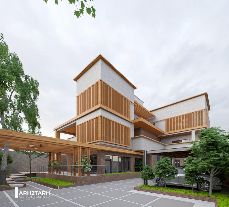 نمای ساختمان - گزینه 1