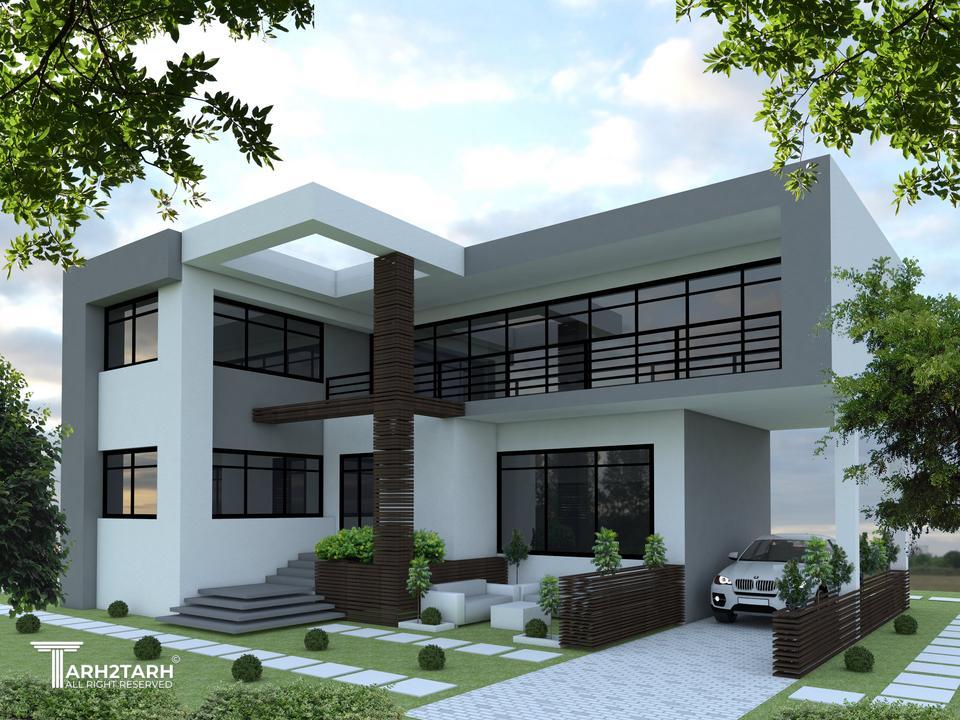 طراحی ویلا چالوس