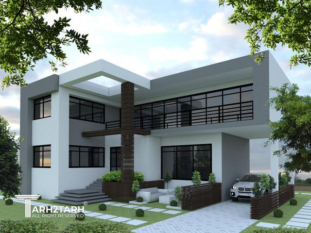 طراحی ویلا چالوس