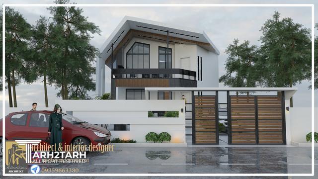 طراحی ویلای خانه دریا