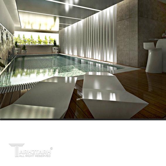 طراحی داخلی و بازسازی مجموعه ی ورزشی در زعفرانیه