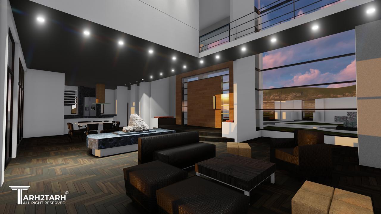 طراحی داخلی ویلا