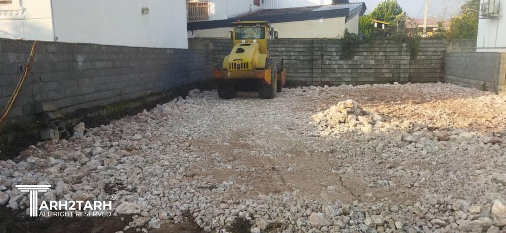 اجرای بستر و تحکیم خاک