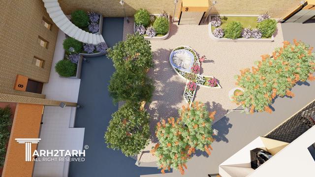 طراحی محوطه بیمارستان سیدالشهدا