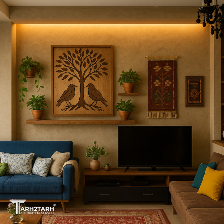 Living room and tv room