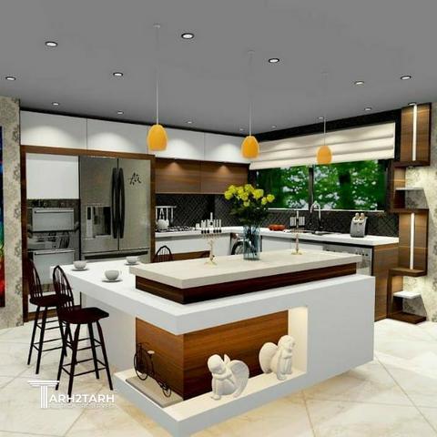 طراحی آشپزخانه مدرن